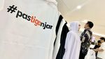 Mengintip Booth Merchandise Capres-Cawapres di FX Sudirman