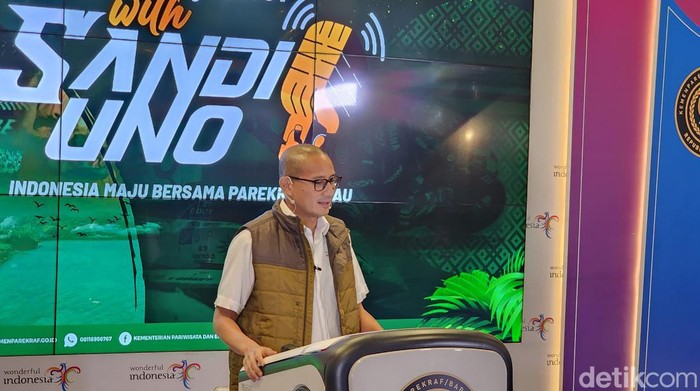 Menparekraf Sandiaga Uno