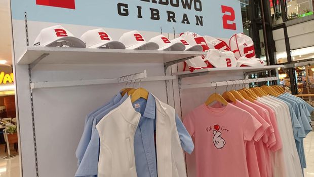 Merchandise Capres-Cawapres 2024.