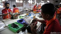 Begini suasana di pabrik pembuatan bulu mata palsu PT Bintang Mas Trisyasa di Purbalingga. 