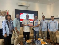 Momen Ketua TKN Prabowo-Gibran Sambangi Laskar Trisakti 08