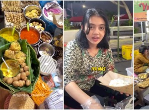 Penjual Nasi Ayam Semarang yang Cantik Ini Bikin Netizen Kepo
