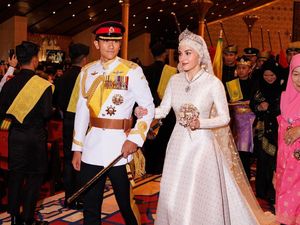 Prosesi Royal Bersanding Ceremony Pangeran Abdul Mateen-Anisha Rosnah