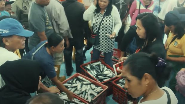 Pelabuhan Perikanan Samudera Bitung (Pusat Tuna di Sulawesi Utara). (Dok. Kementerian Kelautan dan Perikanan)