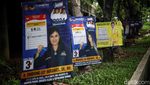 Potret Poster Caleg Dicap Tersangka Penusukan Pohon