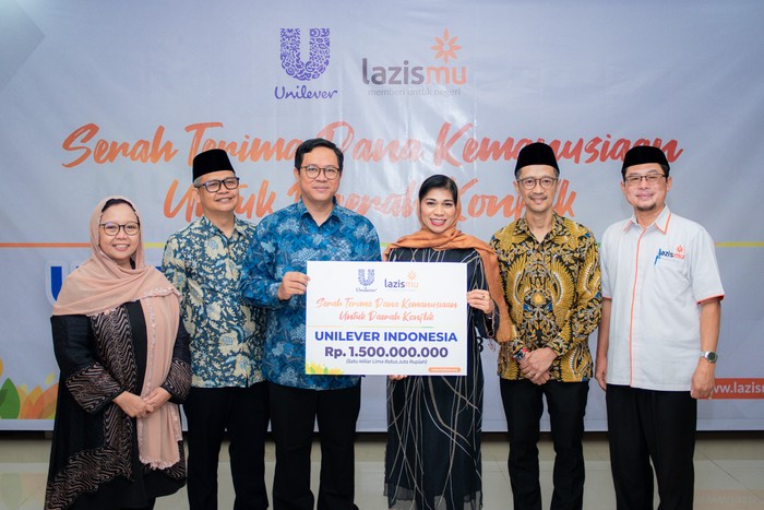 Salurkan Bantuan, Lazismu Terima Amanah Rp 1,5 M dari Unilever Indonesia