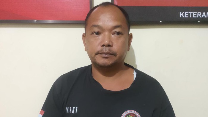 Tampang Juragan tambak ikan, Marzuki alias Kiki yang aniaya bocah 12 tahun karena curi ikannya.