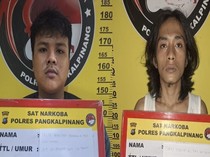 Oknum Honorer BPBD Babel Ditangkap Polisi karena Jadi Kurir Sabu