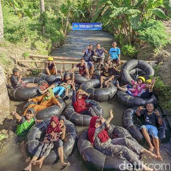 Wisata air Arungparang di Blitar
