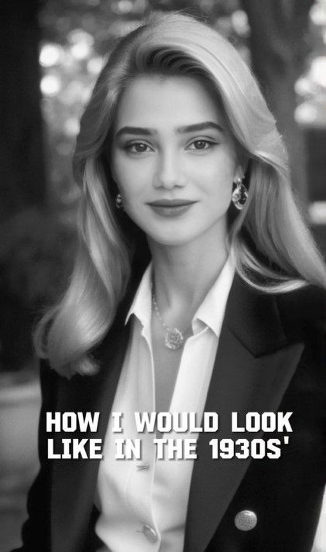 Terlihat lebih feminin dan dewasa, begini penampilan Syifa Hadju jika hidup di tahun 1930-an. Kalau kamu lebih suka penampilan asli Syifa atau dalam filter ini? Foto: Instagram