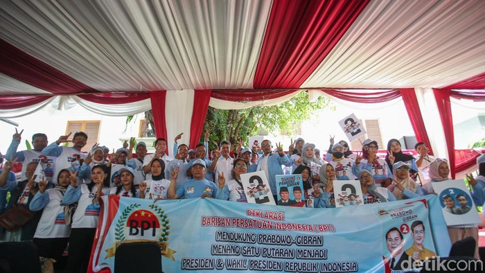 Barisan Persatuan Indonesia Deklarasi Dukungan untuk Prabowo-Gibran Barisan Persatuan Indonesia Deklarasi Dukungan untuk Prabowo-Gibran