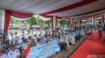 Bawa Poster Gemoy, Perperan Deklarasi ke Prabowo-Gibran