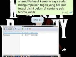 10 Chat Kocak Guru dan Murid, Absurd Bin Random
