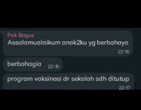 Komunikasi guru dan murid di era modern sudah bisa lewat chat. Tapi jangan sampai blunder kayak berikut ini, ya.