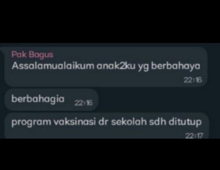 Komunikasi guru dan murid di era modern sudah bisa lewat chat. Tapi jangan sampai blunder kayak berikut ini, ya.