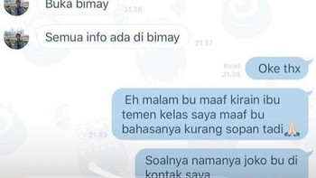 Makanya kontak dosen dinamain yang benar dan lengkap. Foto: Instagram/mims.receh  