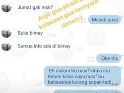 10 Chat Kocak Guru dan Murid, Absurd Bin Random