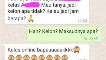 Jangan disingkat-singkat gitu, bahaya kalau salah diartikan. Foto: Instagram/recehtapiviral  