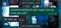 Komunikasi guru dan murid di era modern sudah bisa lewat chat. Tapi jangan sampai blunder kayak berikut ini, ya.