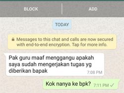 10 Chat Kocak Guru dan Murid, Absurd Bin Random