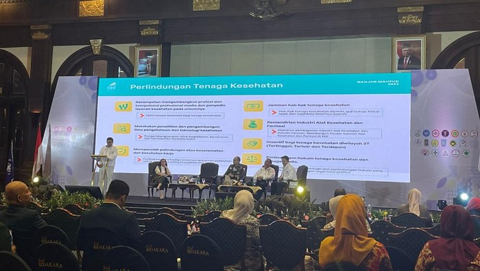 TPN Ganjar-Mahfud soal UU Kesehatan Omnibus Law: Masyarakatnya Bahagia Nggak?