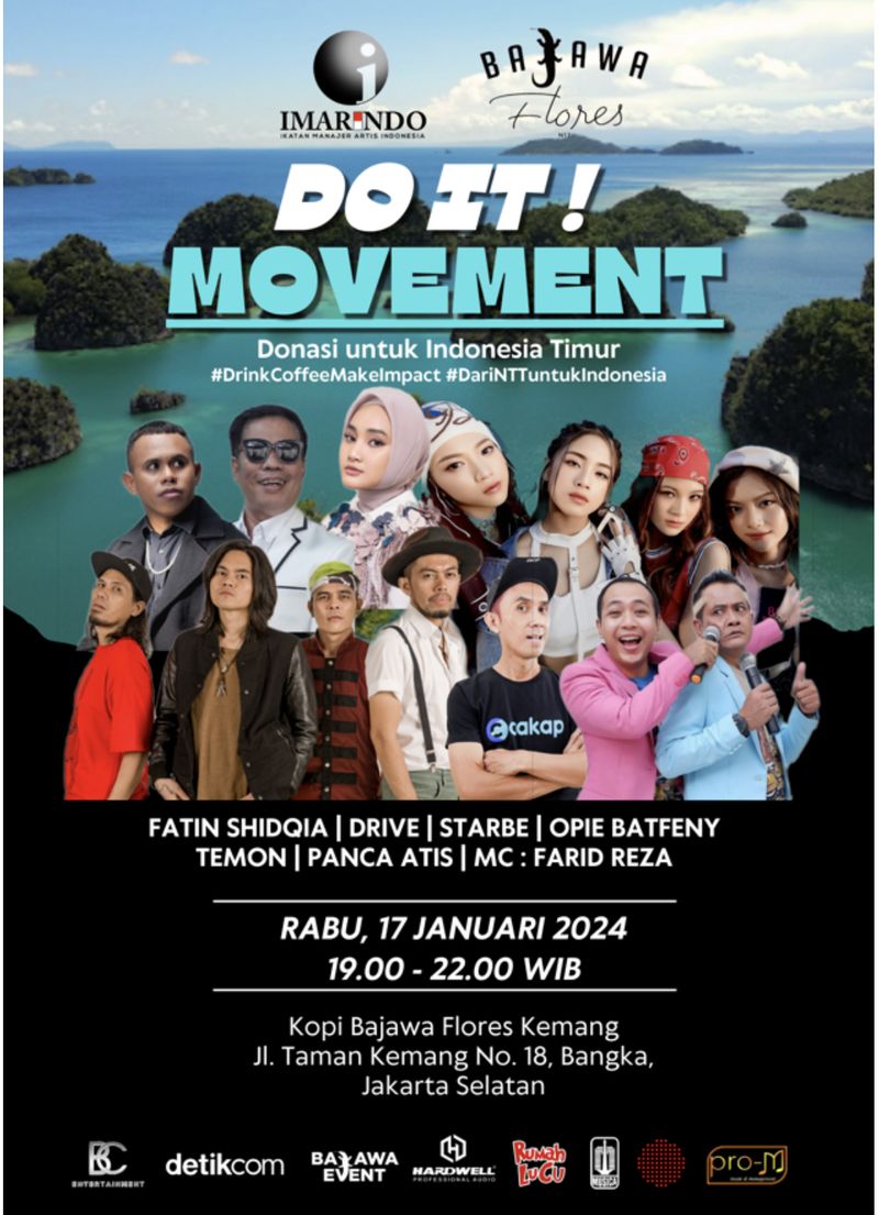 Poster acara DO IT! Movement.
