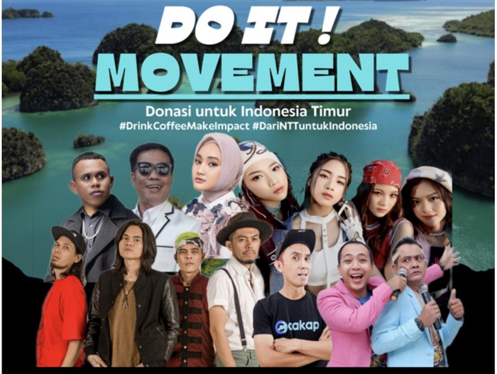Poster acara DO IT! Movement.
