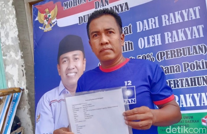 Erfin Dewi Sudanto, caleg asal PAN di Bondowoso yang rela menjual ginjalnya untuk modal kampanye