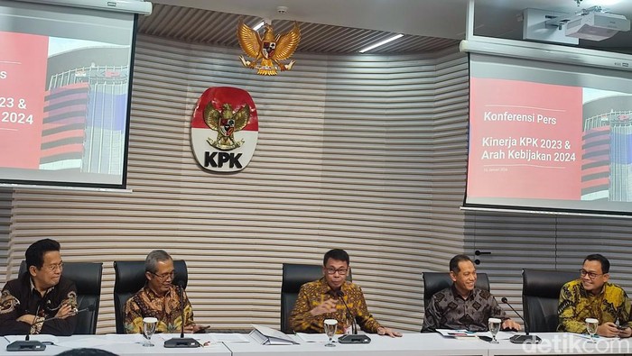 Jumpa Pers KPK soal Kinerja di 2023