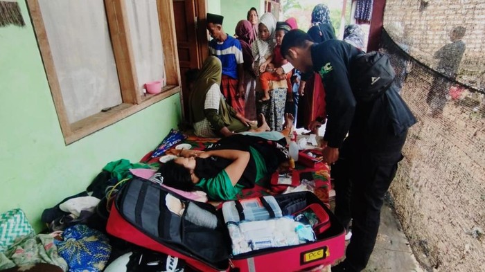 korban tumbangnya pohon di Pamekasan