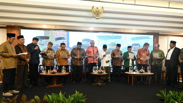 MUI bersama para majelis agama deklarasi pemilu damai