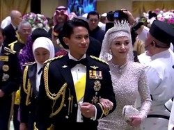 Suasana Perjamuan Kerajaan di Perayaan Pernikahan Pangeran Abdul Mateen