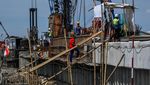Potret Tanggul Laut Sepanjang 1.664 Meter di Pantai Dadap Tangerang