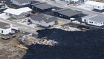 Penampakan Rumah-rumah di Islandia Dilalap Lahar Gunung Berapi