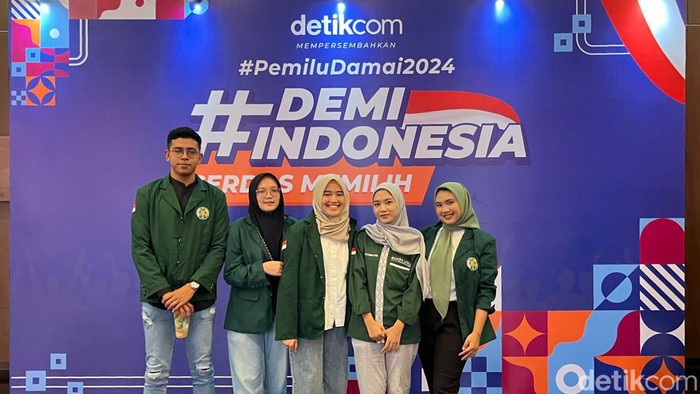 Peserta #demiIndonesia Cerdas Memiih di Medan. (Ahsanul Hikmah/detikSumut)