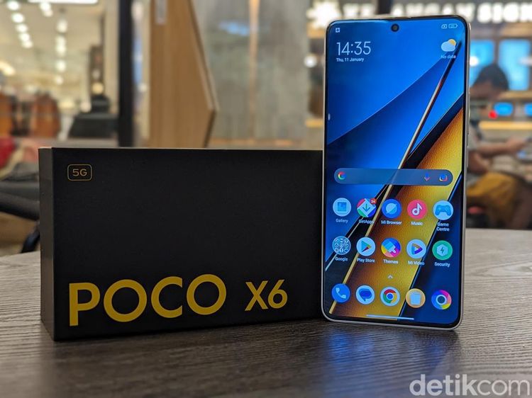 Unboxing Poco X6 5G, Makin Mewah dengan Bezel Tipis