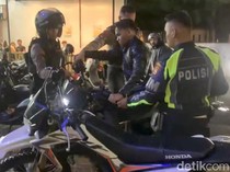 Balap Liar di AP Pettarani Makassar Dibubarkan Polisi, 7 Motor Diamankan