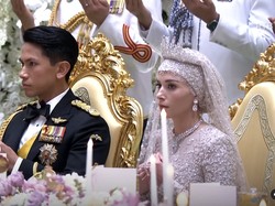 Most Pop: Gaya Menawan Pangeran Mateen dan Anisha Bersanding di Royal Banquet
