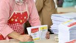 Sortir dan Lipat Surat Suara KPUD DKI Capai 62,55 Persen