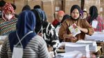 Sortir dan Lipat Surat Suara KPUD DKI Capai 62,55 Persen