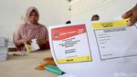 Sortir dan Lipat Surat Suara KPUD DKI Capai 62,55 Persen