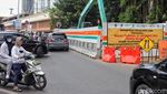 Terdampak Proyek Saluran Limbah, Jalan Cikini Padat Merayap