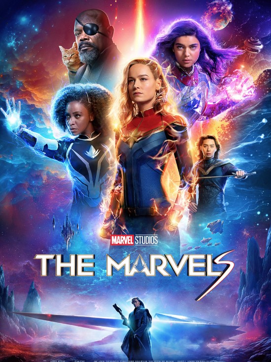 Poster film The Marvels.
