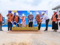 Foto: Topping Off Gedung IDE, Pusat Kolaborasi & Inovasi FTUI