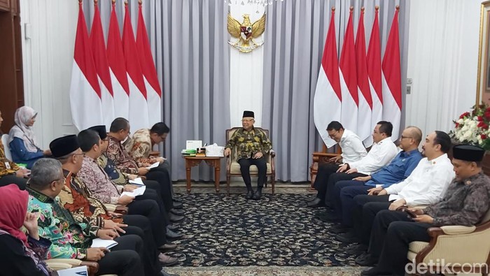 BPKH temui Wapres Maruf Amin bahas soal pengelolaan dana haji 2024