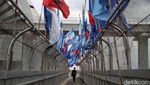 Dipasang Sembarangan, Bendera Parpol Rusak Estetika Kota