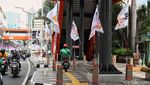 Dipasang Sembarangan, Bendera Parpol Rusak Estetika Kota