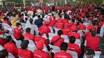 Momen Ganjar Bakar Semangat Pendukung di Kendal
