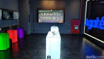 Ketika masuk ke dalamnya, orang-orang bakal langsung disuguhi tempat yang menarik. Foto: (Panji Saputro/detikINET).