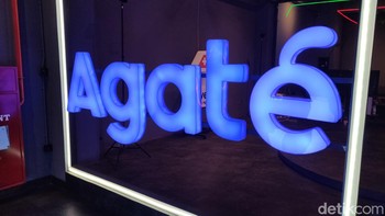 Selain itu, terdapat informasi terkait histori perjalanan Agate selama di industri game hingga saat ini. Foto: (Panji Saputro/detikINET).